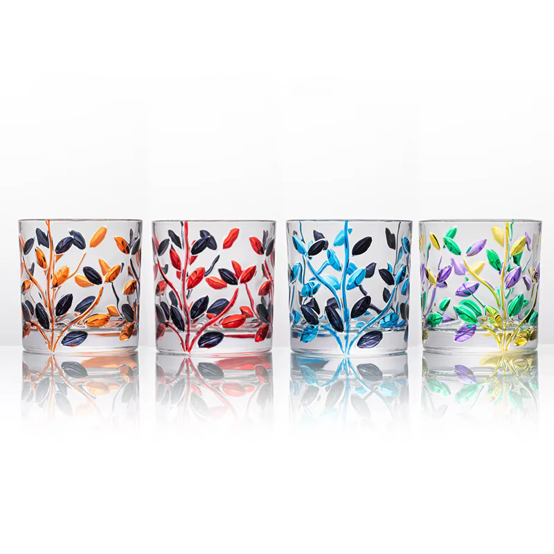 Verre à whisky en verre de Murano italien