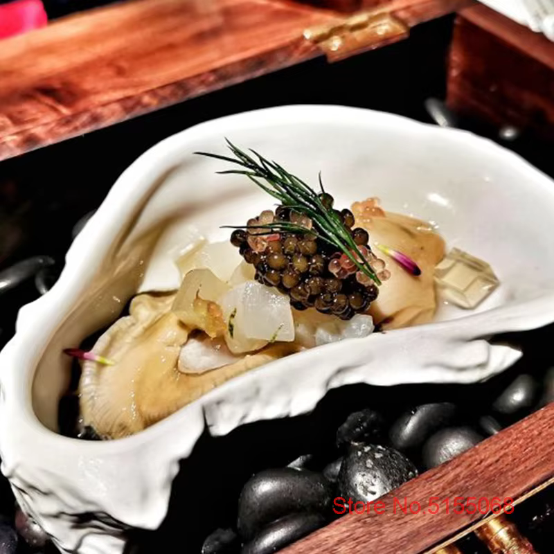 Assiette de Gastronomie Moléculaire pour Restaurant