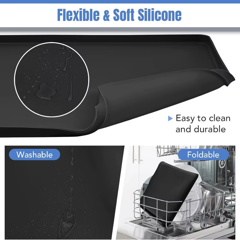 Tapis en silicone pour lave-vaisselle