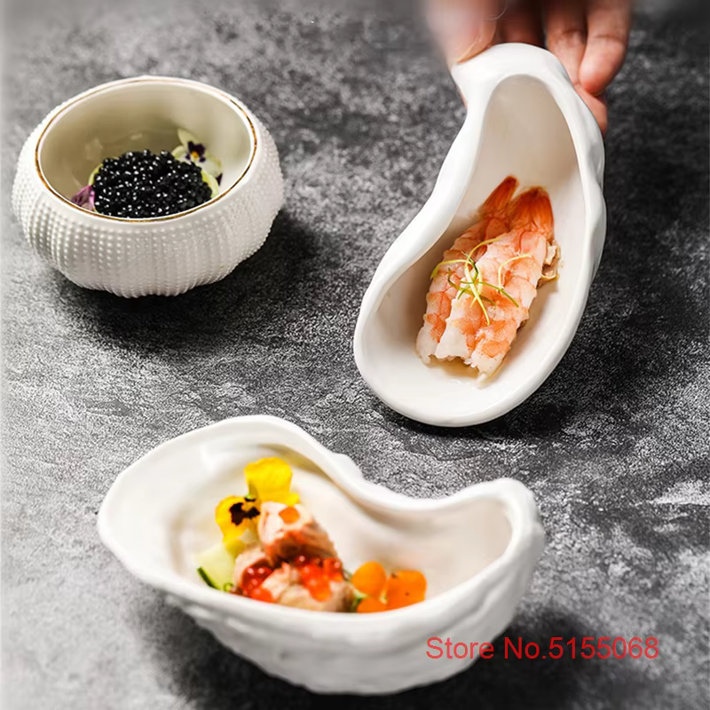 Assiette de Gastronomie Moléculaire pour Restaurant