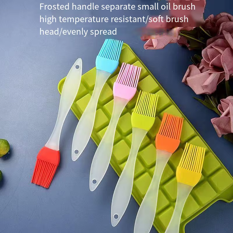 Brosse à pâtisserie à la farine pouvant être démontée, brosse à gâteau en silicone, ustensile de cuisson, brosse de cuisine, brosse à huile en Silicone, brosse de barbecue