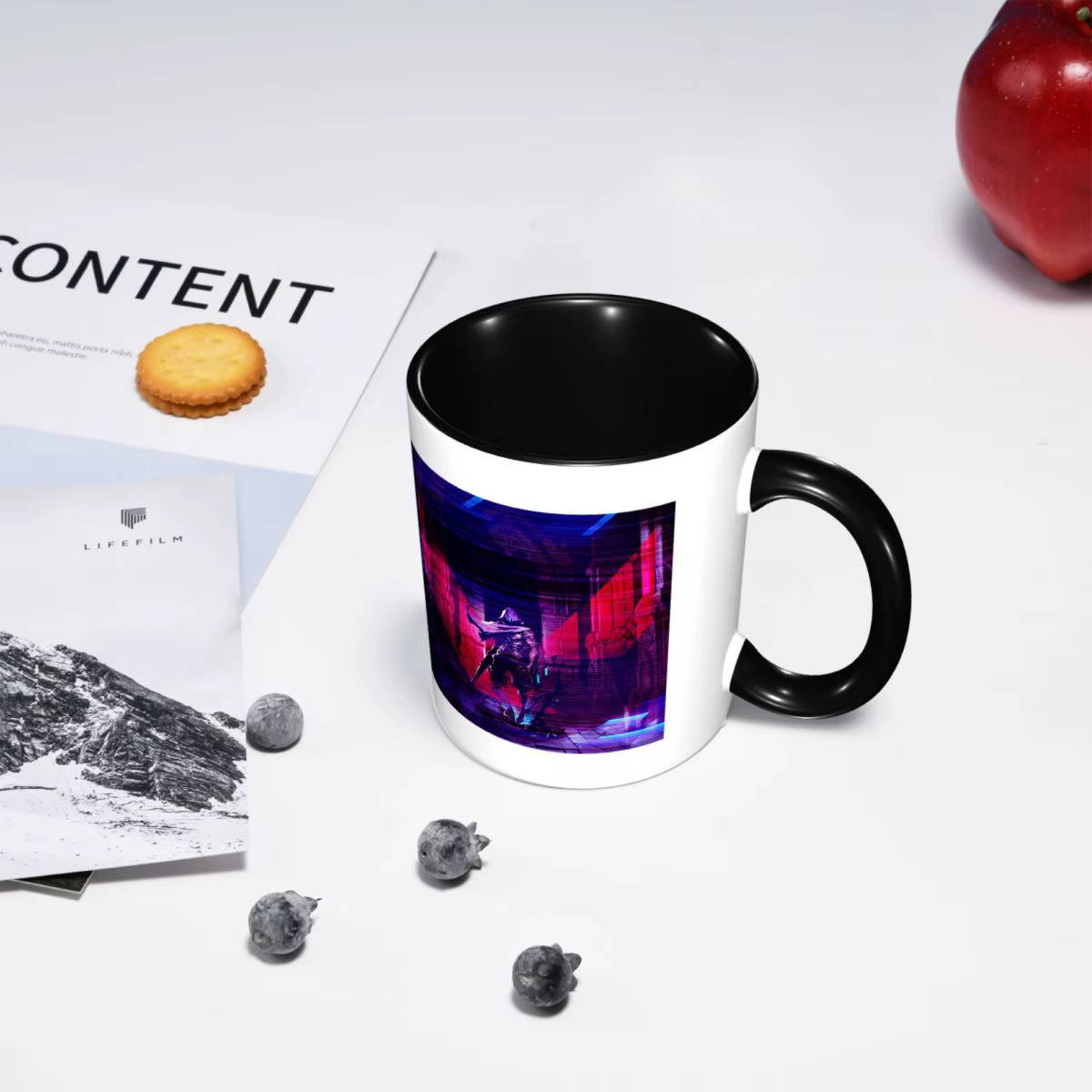 Tasse à café en céramique amusante Omen V-Valorant Riot Games