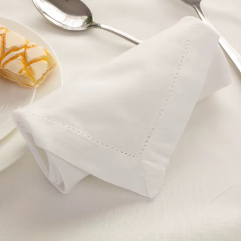 Ensemble de serviettes de table avec logo personnalisable de qualité supérieure