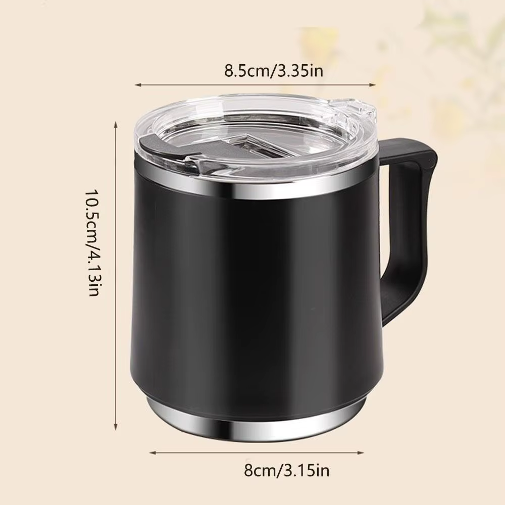 Mug isotherme domestique anti-fuite et anti-brûlure
