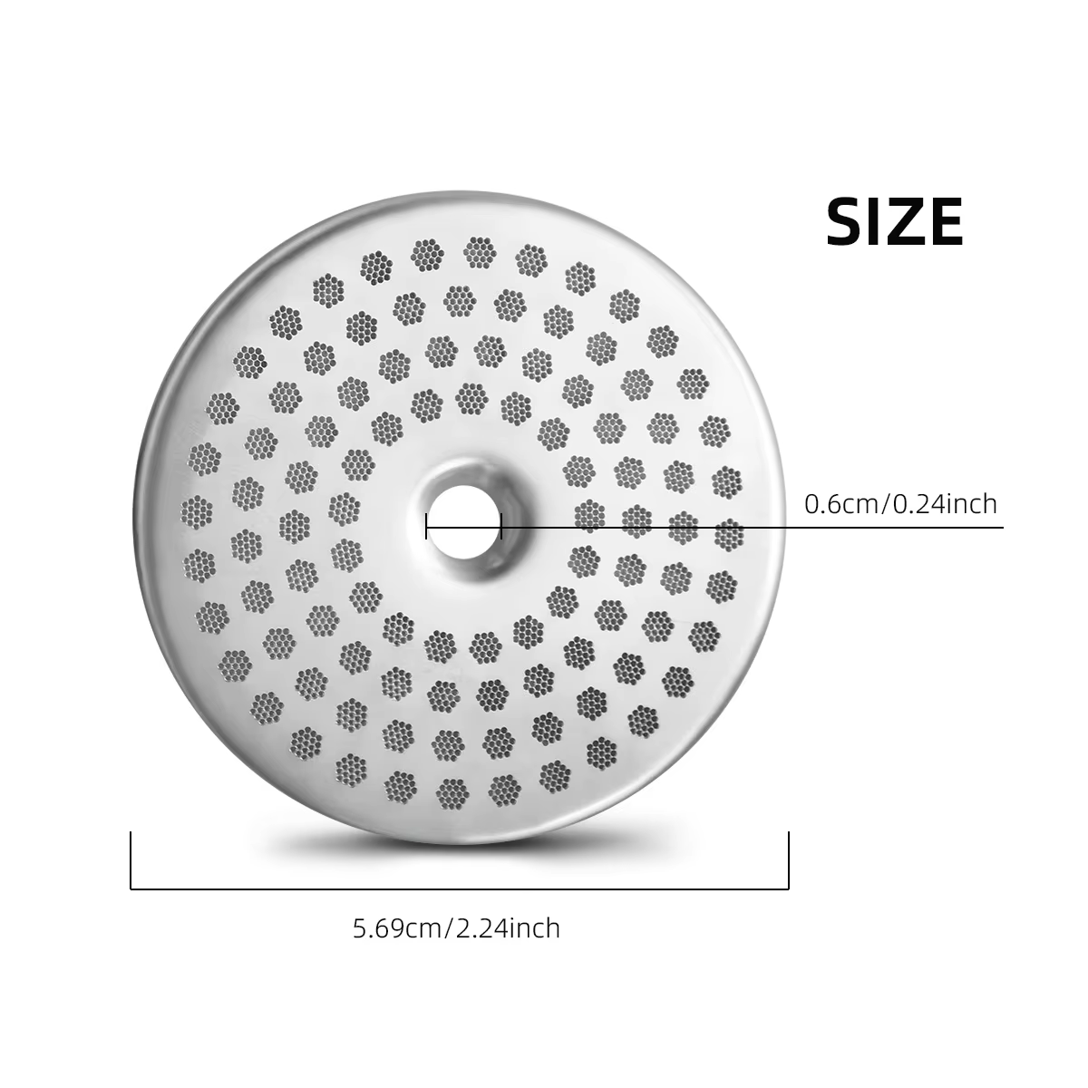 Filet de Distribution d'eau 57MM pour Machine à café