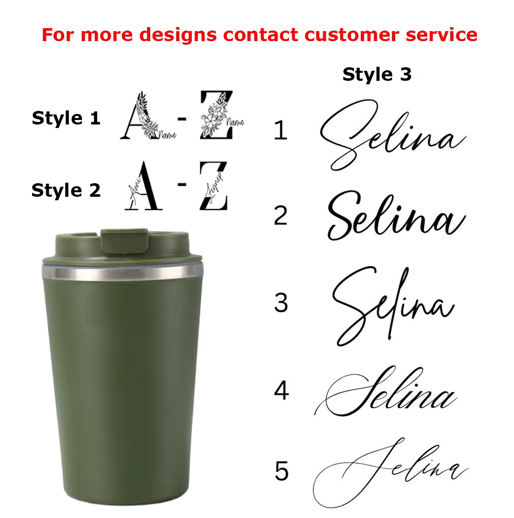 Tasse Thermos gravée personnalisée