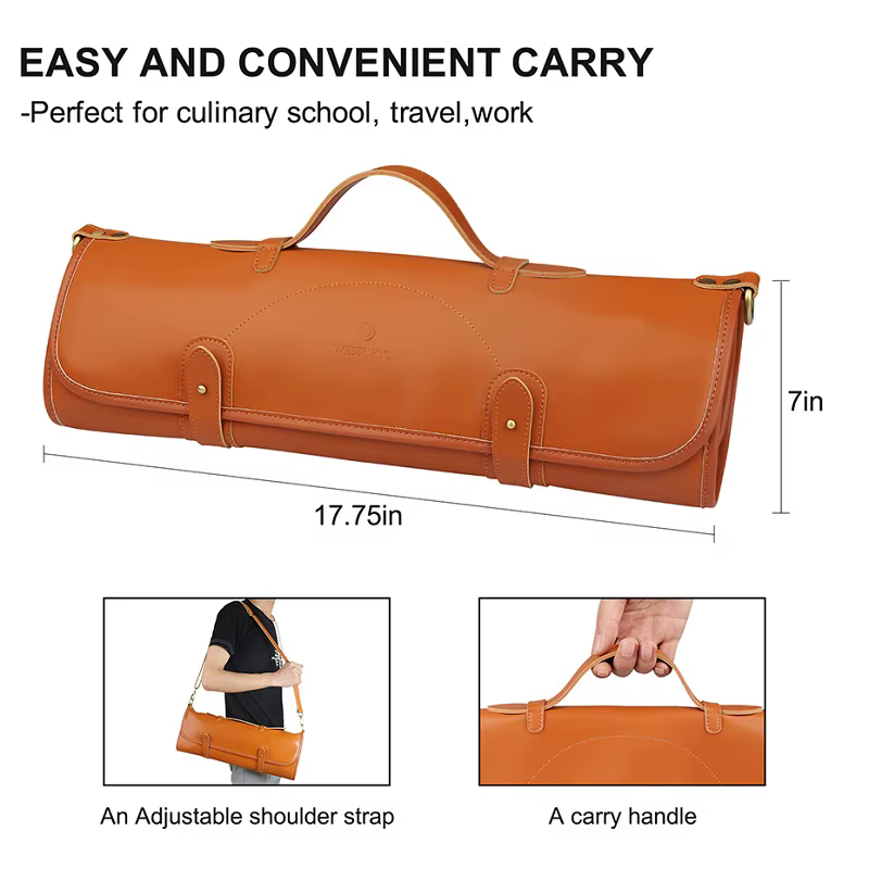 Sac à Rouleaux de Couteaux de Chef de Cuisine