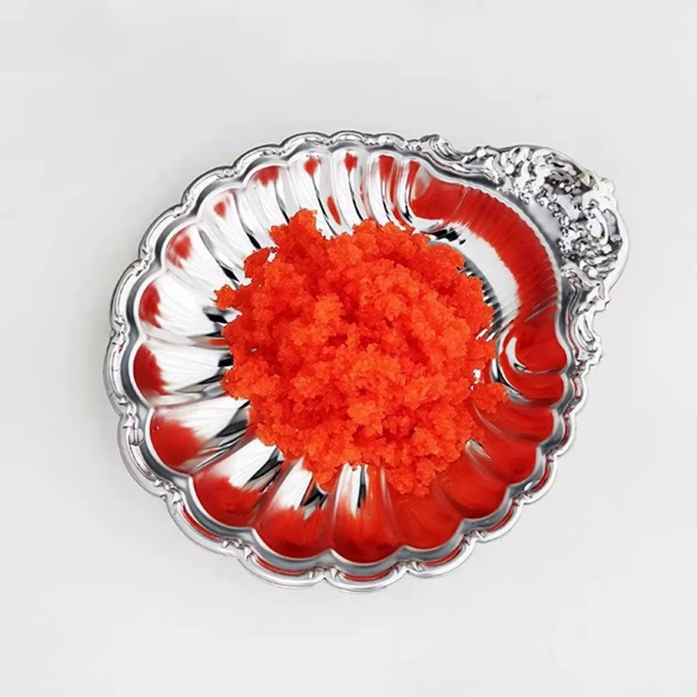 Assiette à dessert vintage couleur argent