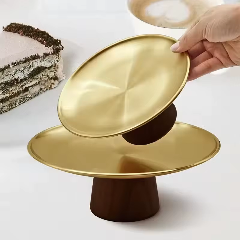 Assiettes de Table en acier inoxydable