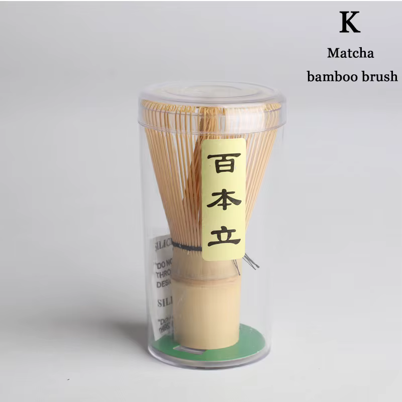 Fouet à poudre Matcha en bambou