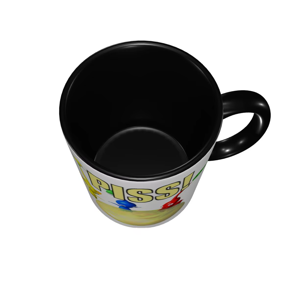 Jeux de dessins animés personnalisés Pikmin Piss tasse bricolage en céramique thé lait