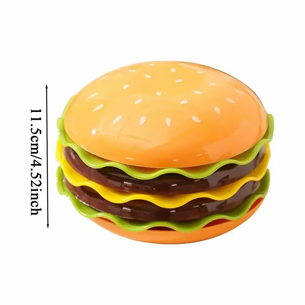 Ensemble d'assiettes à hamburger empilables