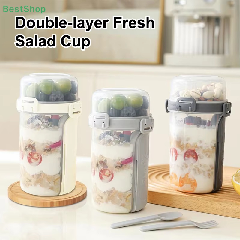 ❤ Tasse à salade légère et Portable