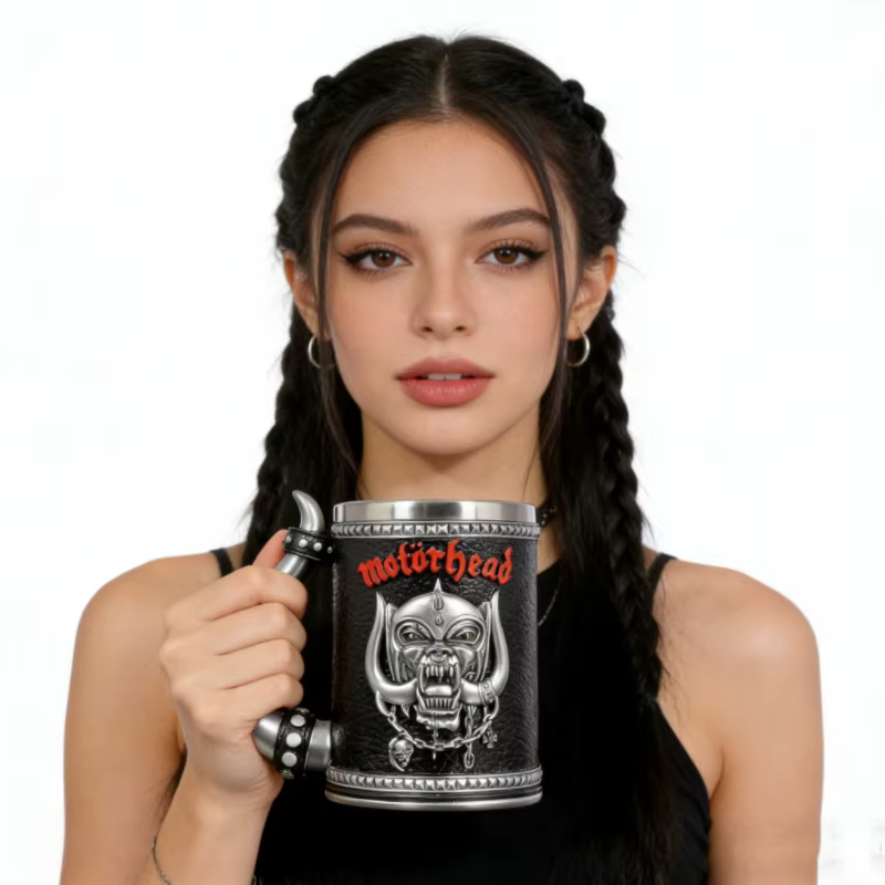Tasse à café sur le thème du heavy metal pour la maison