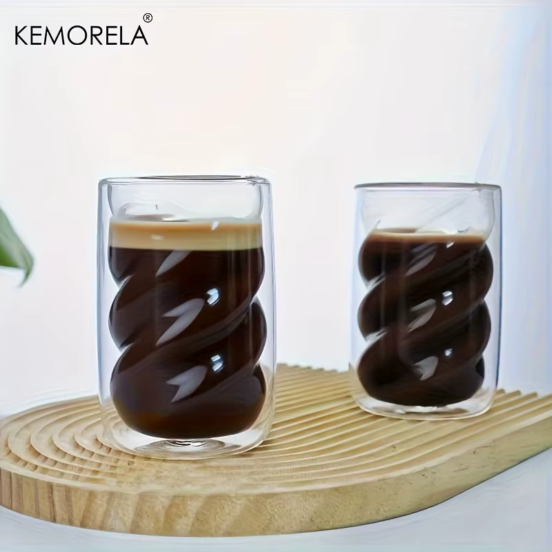KEMORELA Tasse à café à double paroi