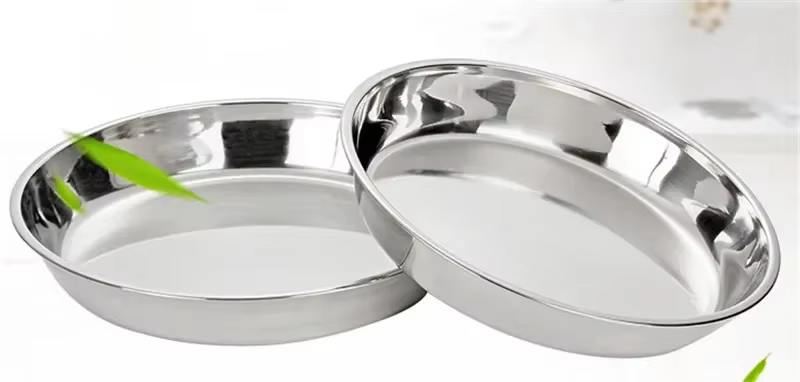 Assiettes de chargeur de plat épais et rond
