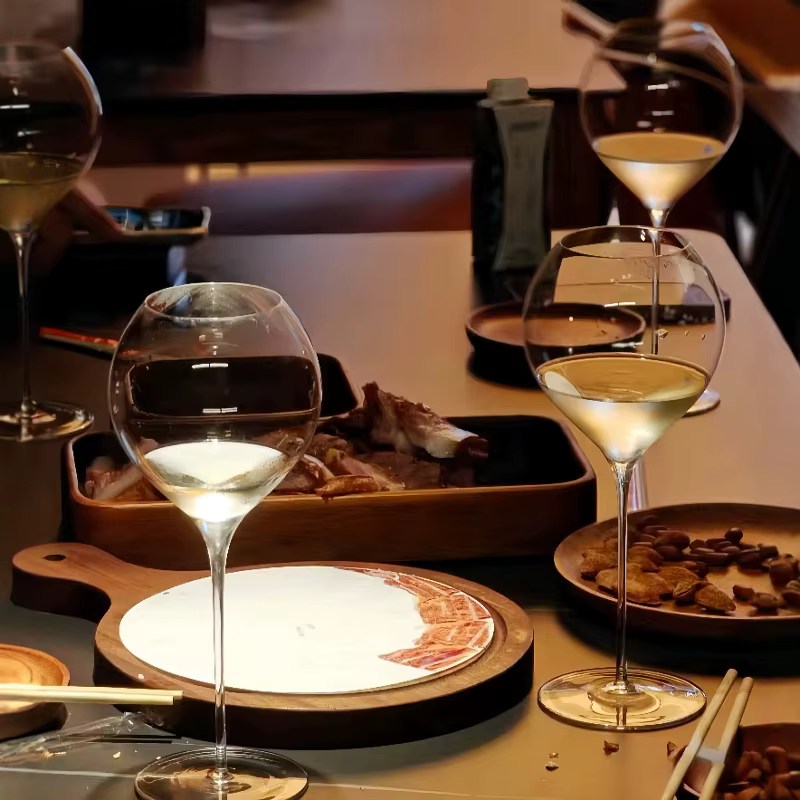 Verres à vin blanc ultra-légers
