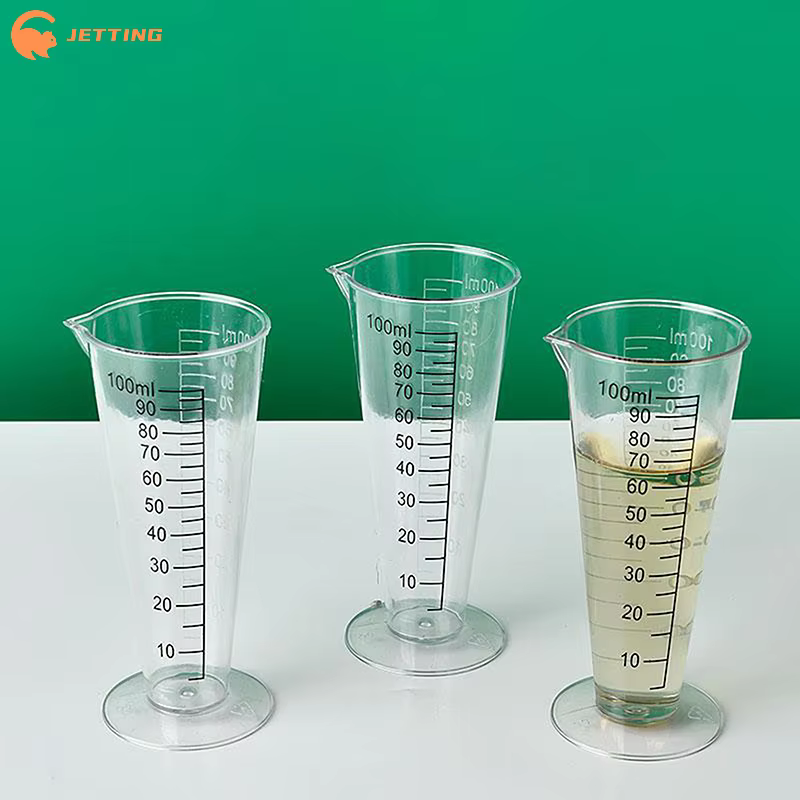 Tasse à mesurer transparente en acrylique de 100ml