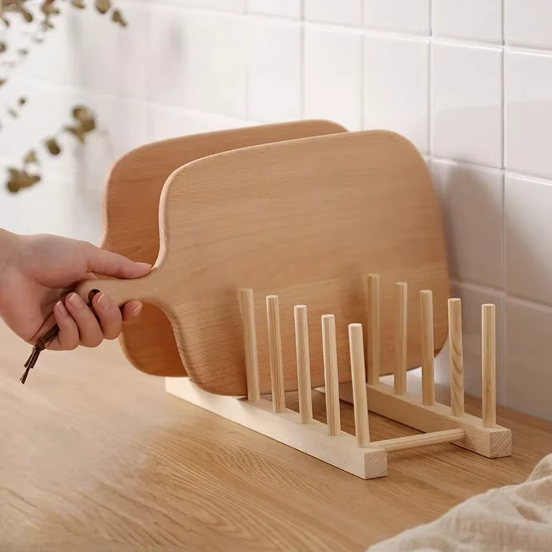 Égouttoir à vaisselle en bois