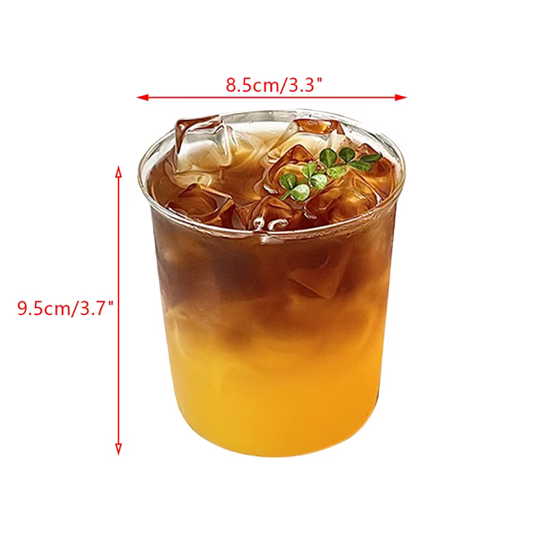 Tasse à café en verre domestique