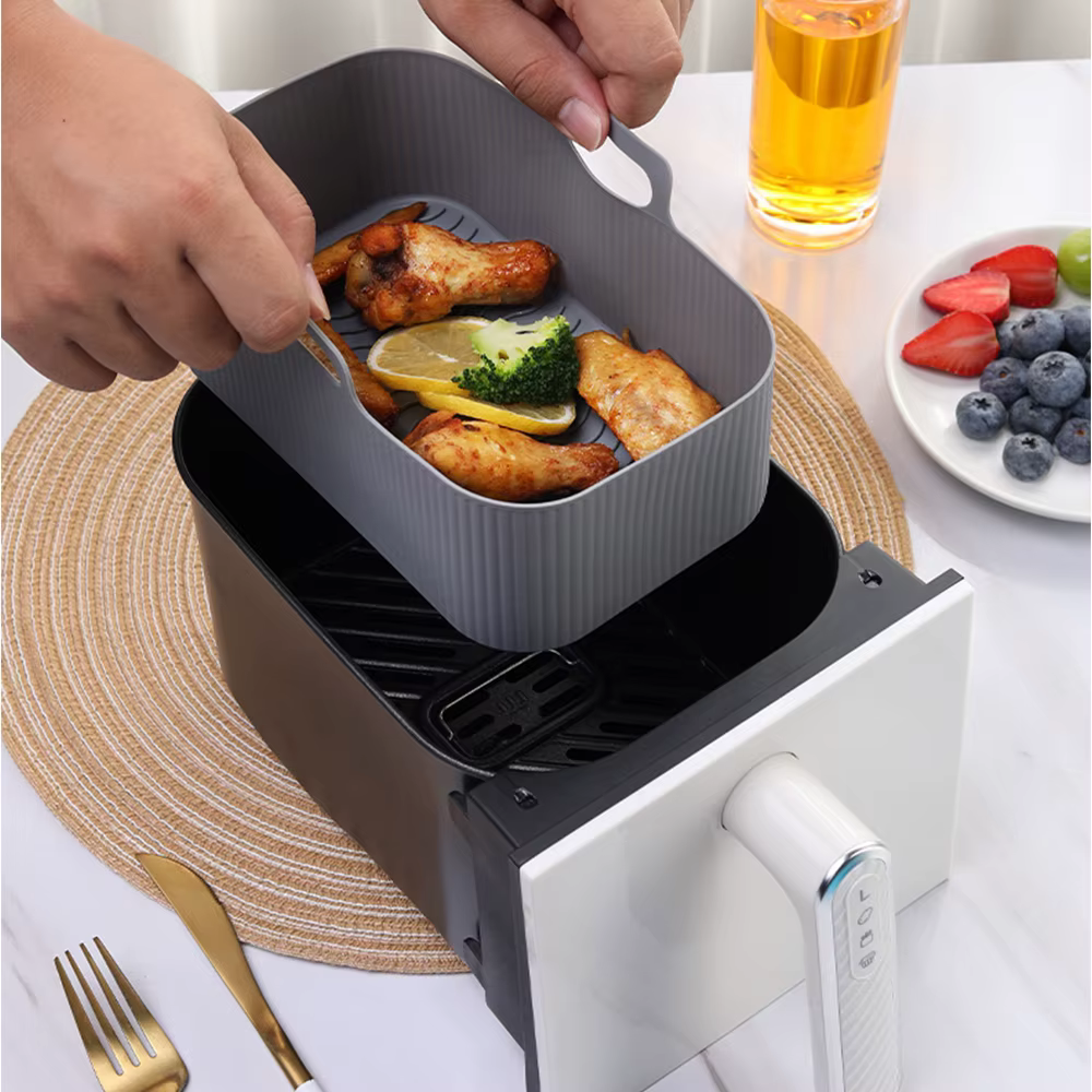 Plateau en Silicone pour friteuse à Air réutilisable