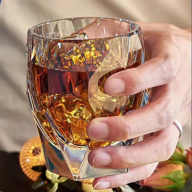 Verre à Bière et à Vin Occidental Créatif pour Bar ou Whisky