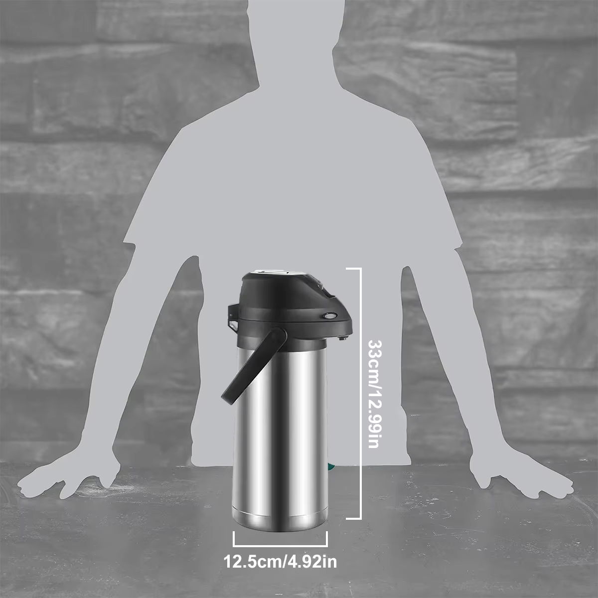 Leeseph – carafe à café avec pompe
