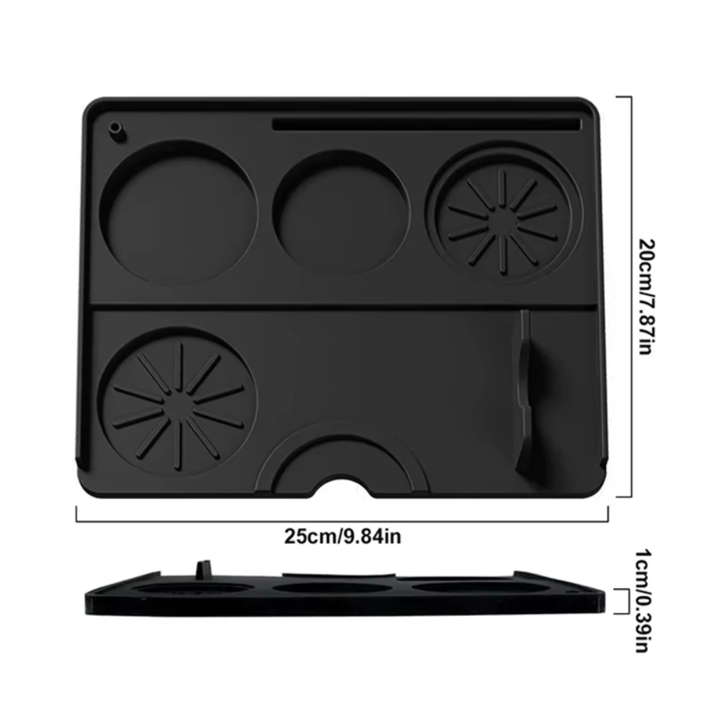 Tapis de doseur de café en Silicone