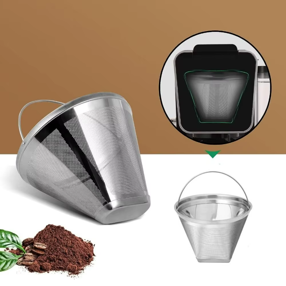Filtre pour Machine à café goutte à goutte en acier inoxydable 304