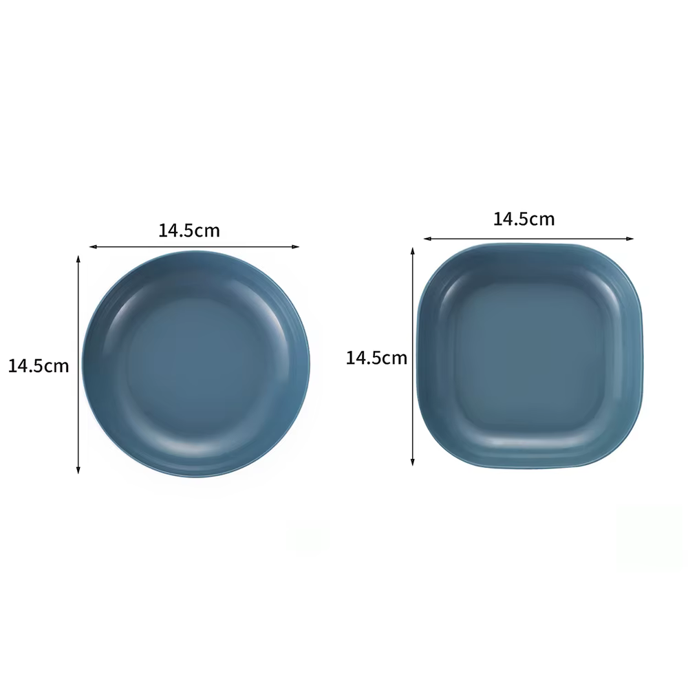 Assiettes à dîner en plastique Ultra durables