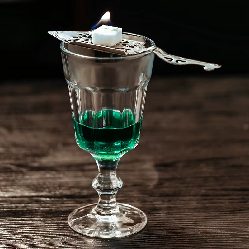 Verre à Absinthe Décoratif à Tige de 250ml