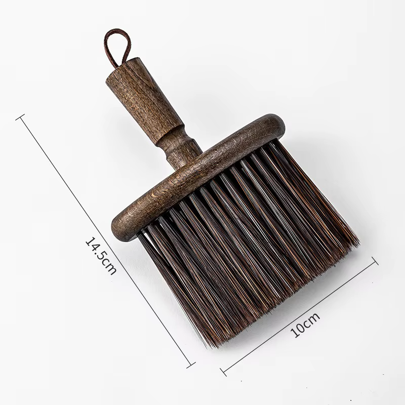 Brosse à café en bois massif
