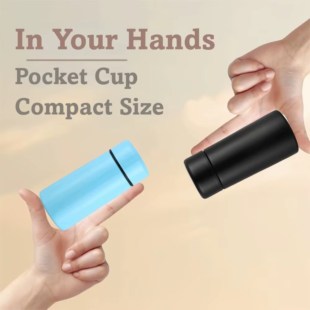 Mini tasse Thermos pratique en acier inoxydable
