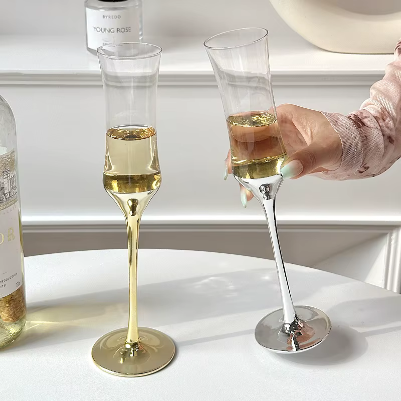 Verre à Champagne à taille française