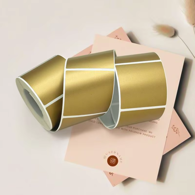 Autocollants à gratter pour cartes de récompense, pelliculés, gris, argent, or, étiquettes à gratter, bons de réduction DIY, film à gratter pour cartes à rayures