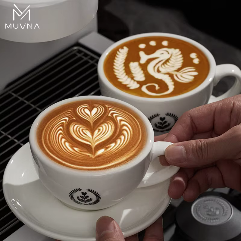 Ensemble de tasses et soucoupes à thé et expresso MUVNA 220/280 ml