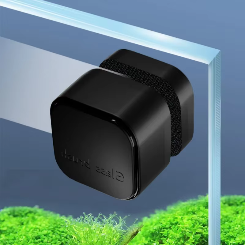 Nettoyeur de verre magnétique pour Aquarium, Mini grattoir carré pour algues, outil d'entretien d'aquarium en plastique pour divers poissons, utilisation facile
