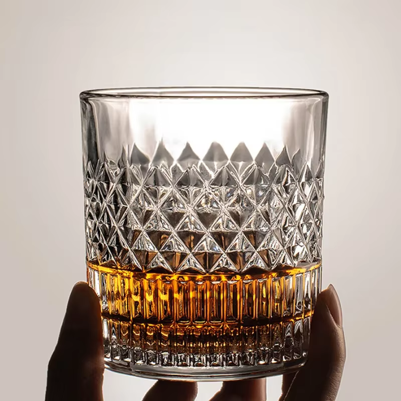Verre à whisky avec boîte de luxe