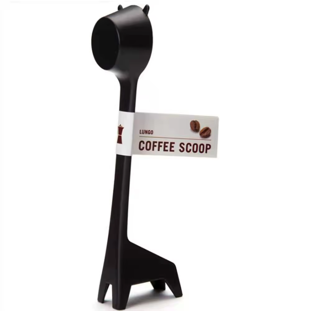 Cuillère à café en forme de girafe de dessin animé