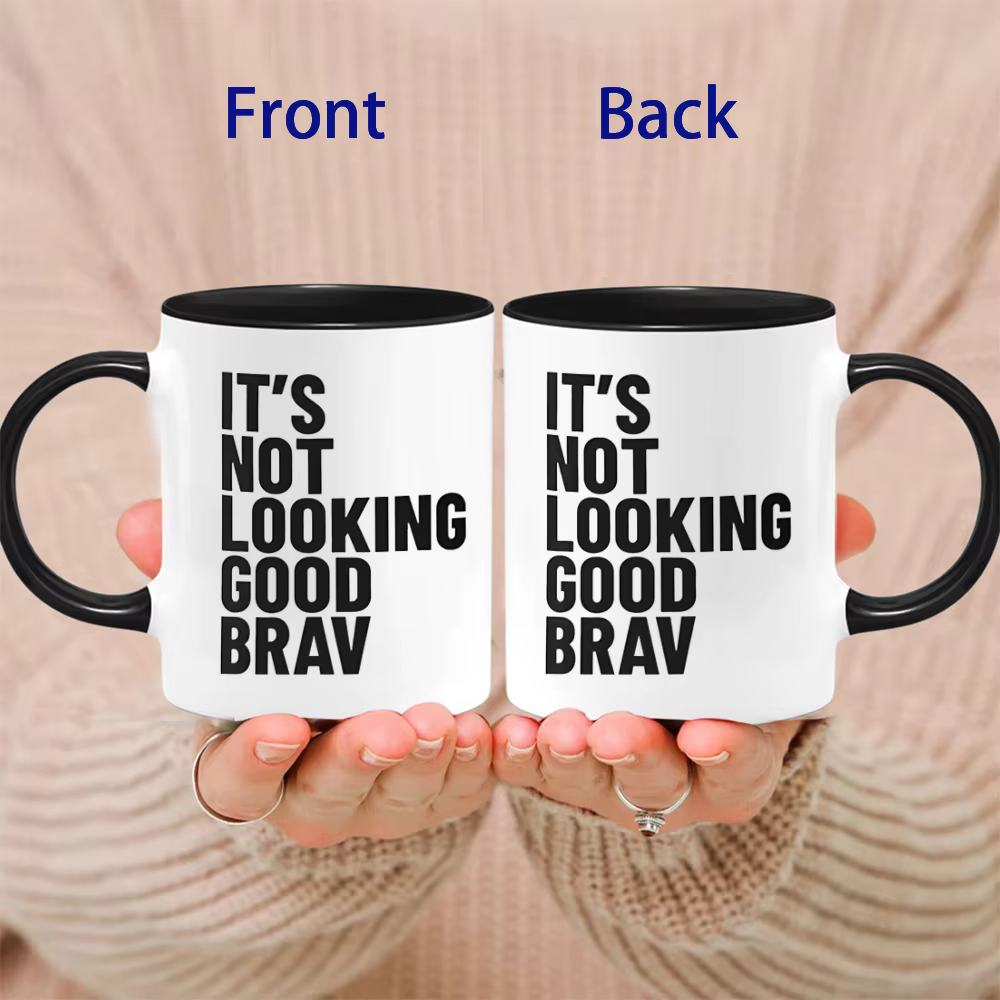 C'est rien d'être bon BRAV tasse à café en céramique thé lait bière
