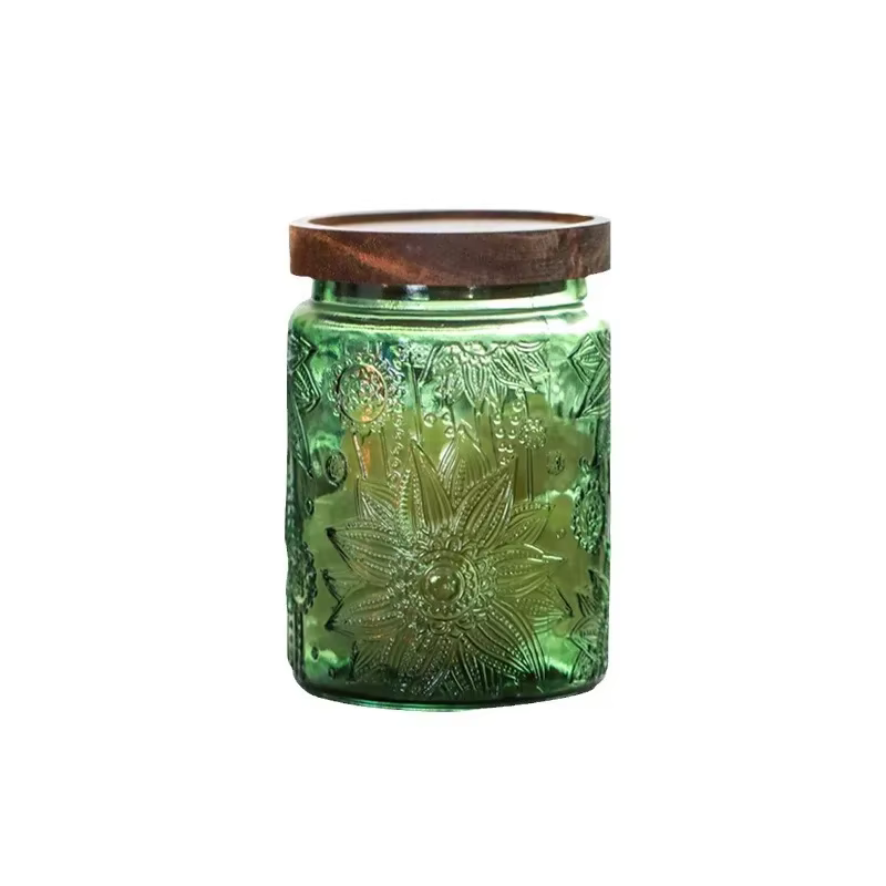 Bocaux en verre scellés avec couvercle