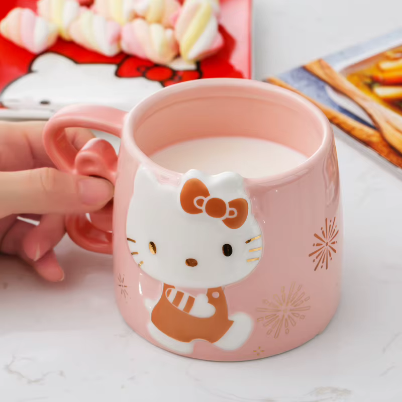 Hello Kitty tasses en céramique Sanrio cannelle ma mélodie tasse à café