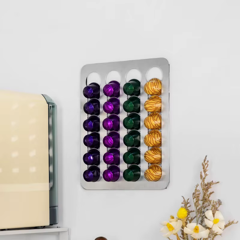 Support de capsules de café sans poinçon