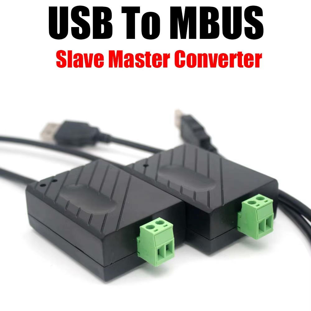 MBUS vers USB Module maître esclave M-BUS Communication de débogage de données pour compteur d'électricité compteur de chaleur d'eau d'énergie contrôle à domicile