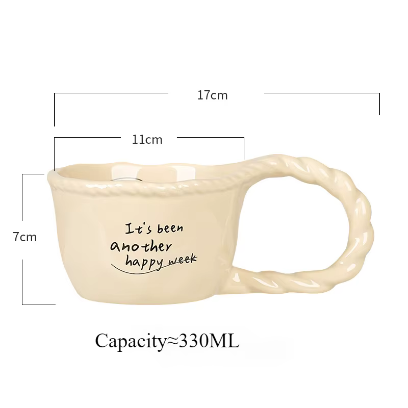 Tasse en céramique design créatif