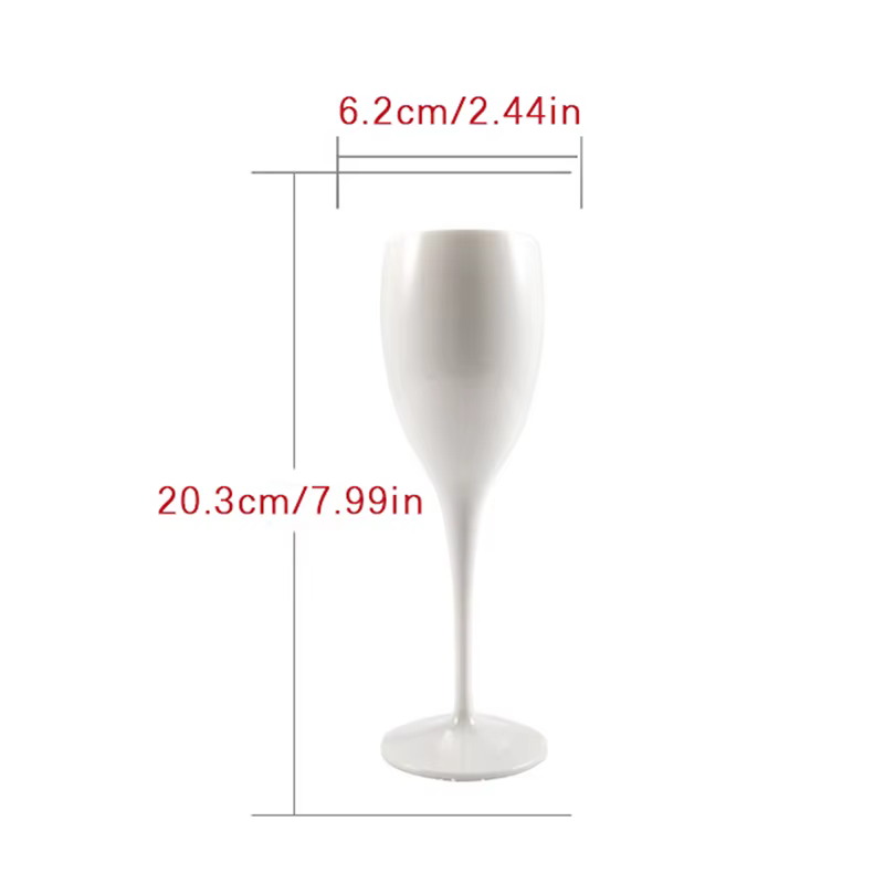 Flûtes à Champagne en Plastique