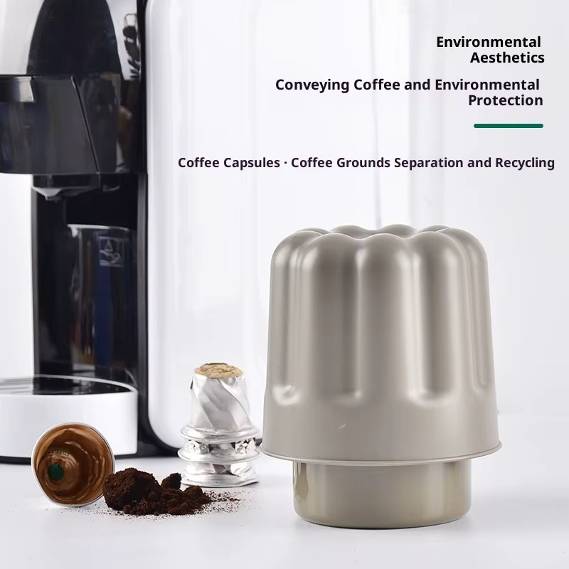 Seau de recyclage de capsules de café