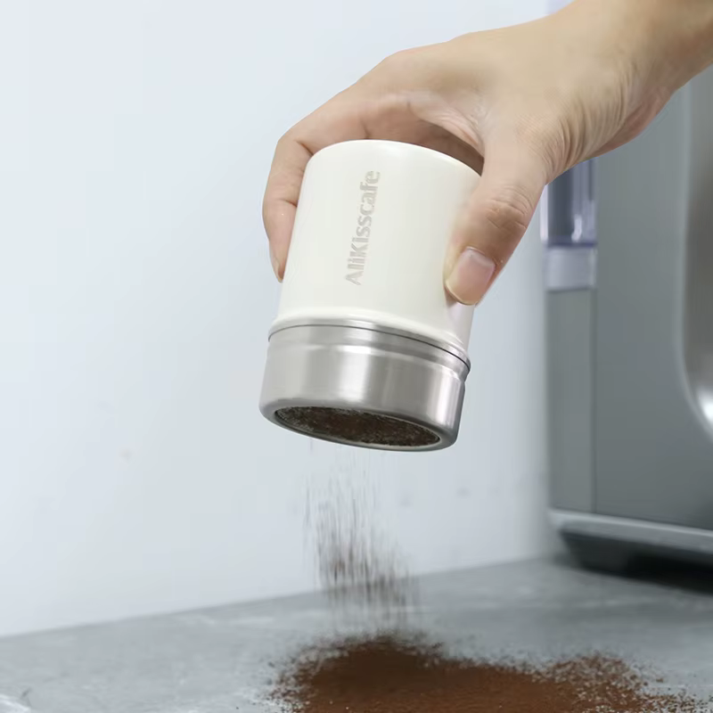 Alikisscafe-Shaker à café en acier inoxydable