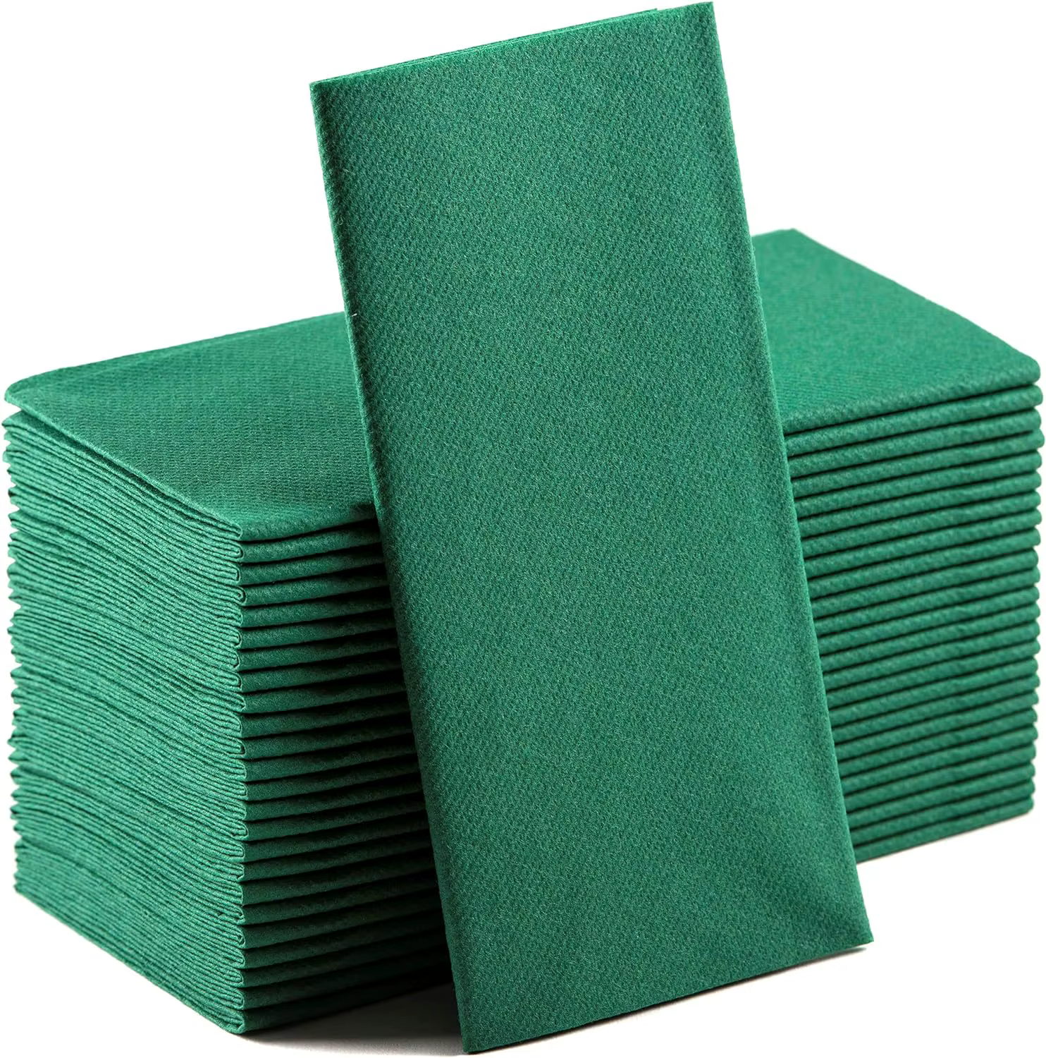 Serviettes en papier à sensation de lin longue
