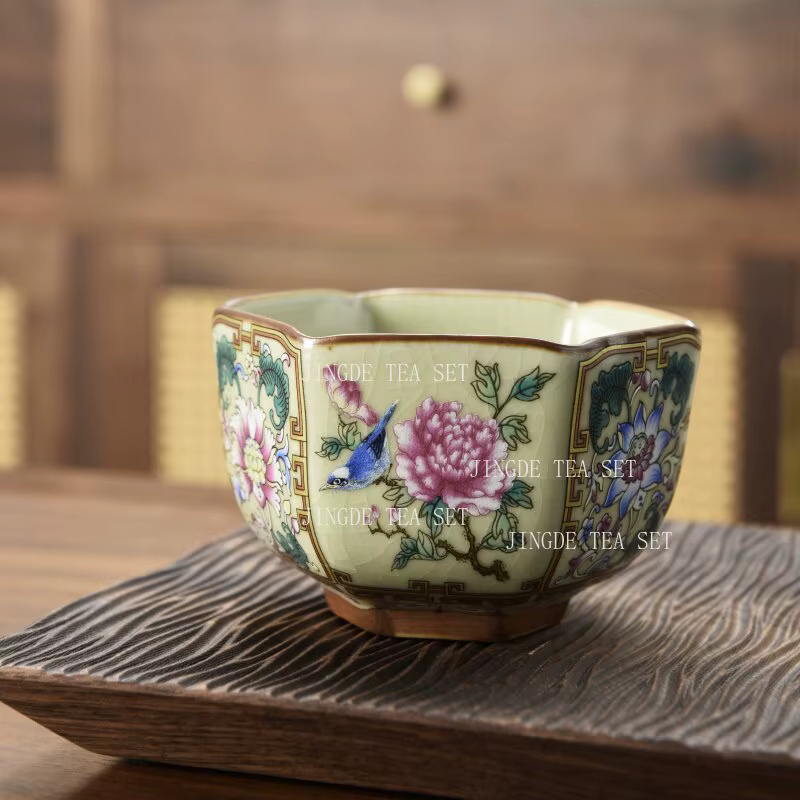 Tasse à thé en céramique Ru Kiln